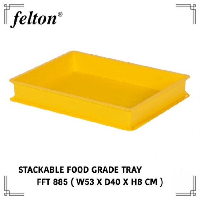 FFT 885 - Stackable Food Grade Bakery Tray (MOQ:12)